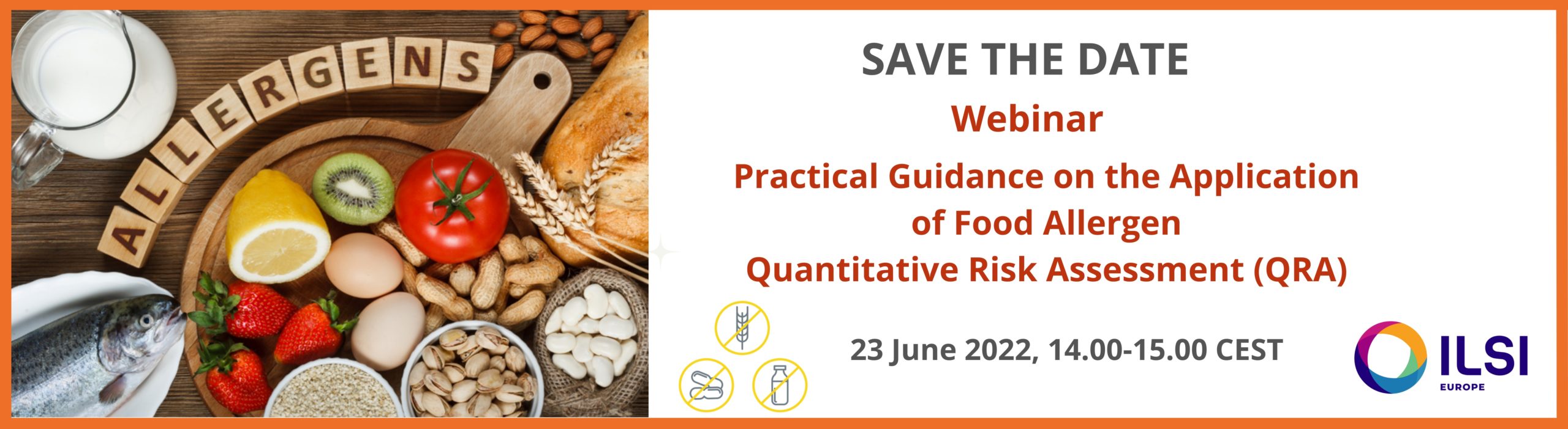 Webinar Food Allergen Quantitative Risk Assessment 4-6 May 2022 Munich, Germany